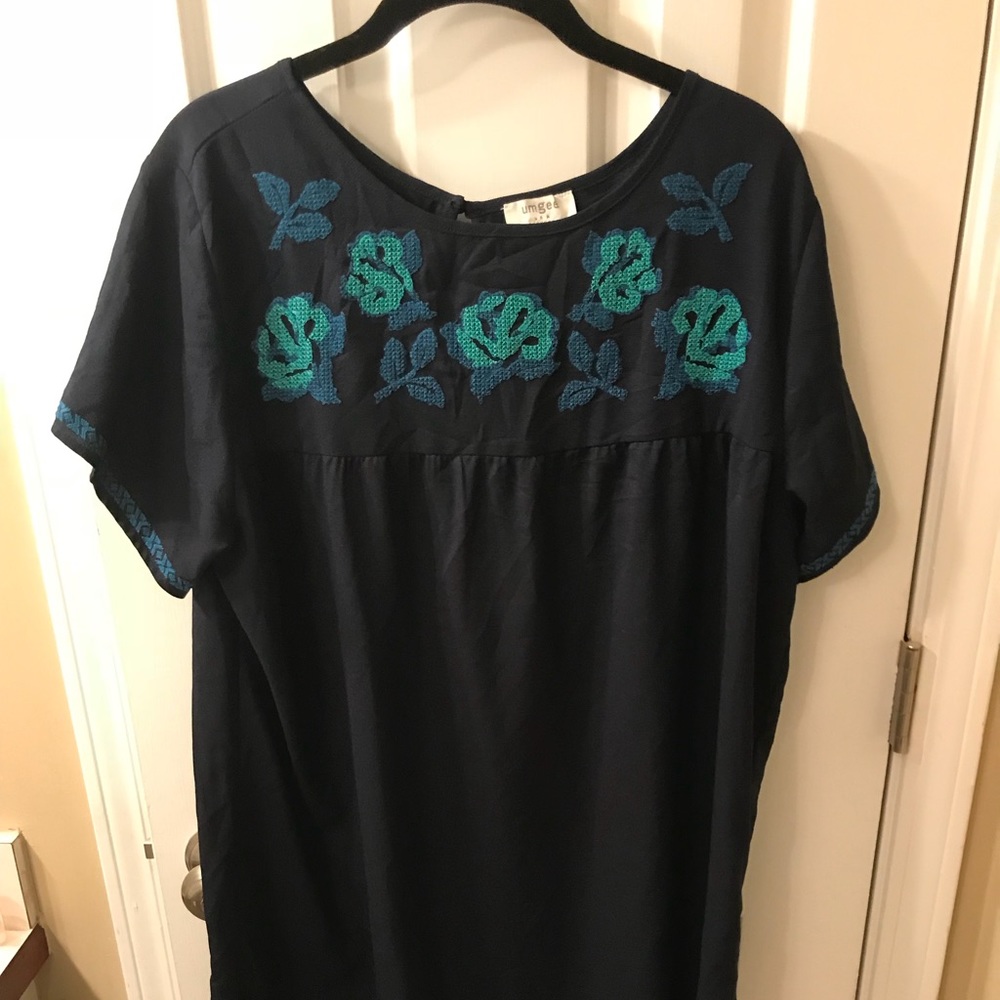 Boutique embroidered dress. Never worn.
